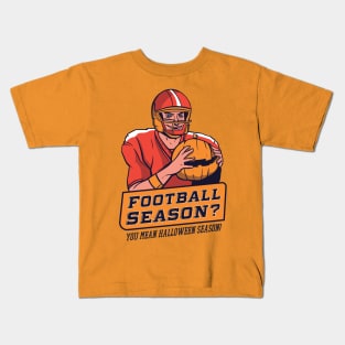 scary football Kids T-Shirt